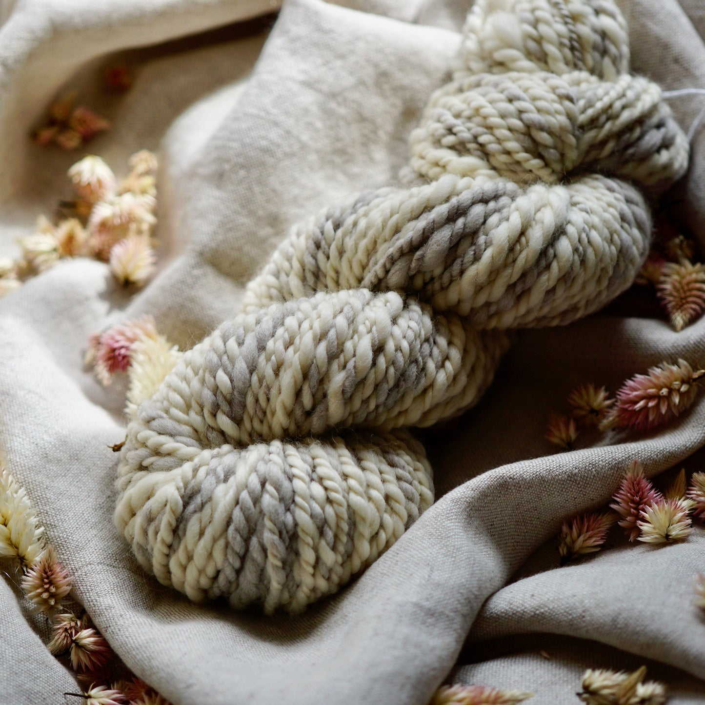 Hand Spun Yarn - Light/Medium - The Unusual Pear