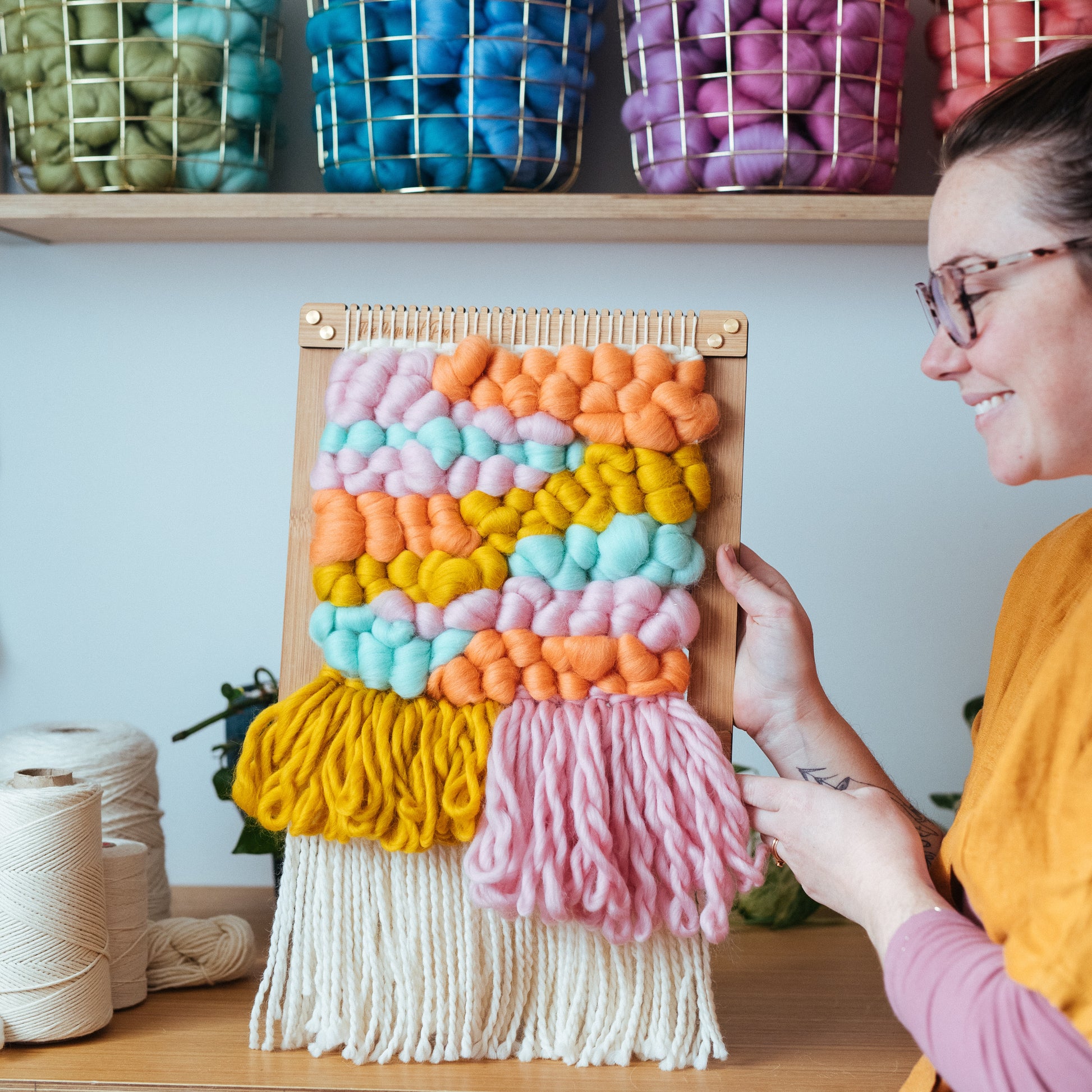 Beginner Weaving Loom - The Unusual Pear